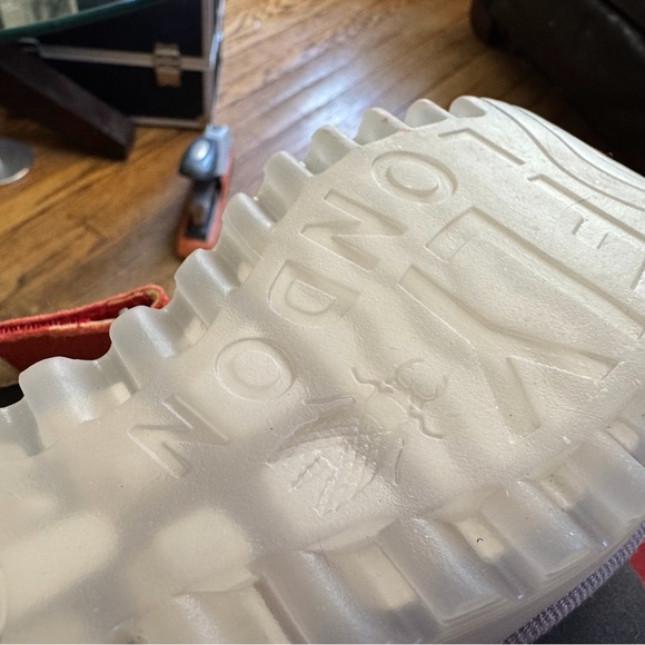 NIB! Fly London Red Cupido Sandals, 37 (6.5) - Picture 9 of 11